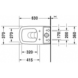 Крышка-сиденье Duravit Durastyle 0063710000, белый