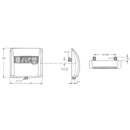 Ideal Standard A2788AA Электронный смеситель для душа