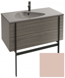 Фото Тумба под раковину Jacob Delafon Nouvelle Vague 100 см, EB3032-G97, цвет - бежевый глянцевый