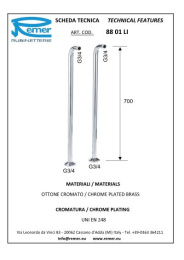Remer RR 8801LI Отвод для смесителя 3/4"