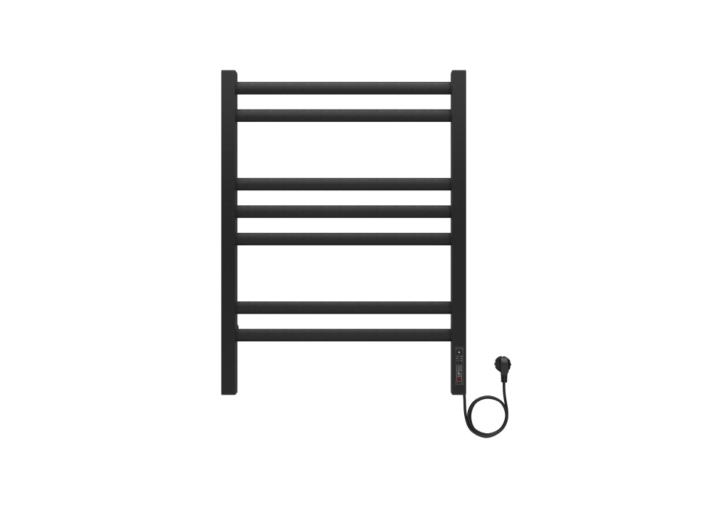 Полотенцесушитель электрический Aquatek Поларис (AQ EL KO0770BL), цвет черный