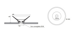 Раковина накладная Kerasan 480101