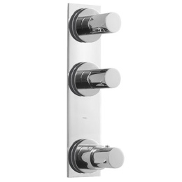 Фото Термостатический встраиваемый смеситель для душа Tres Max 06125003 на 3 потребителя
