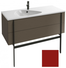 Тумба под раковину Jacob Delafon Nouvelle Vague 120 см, EB3035-S08, цвет - темно-красный сатин