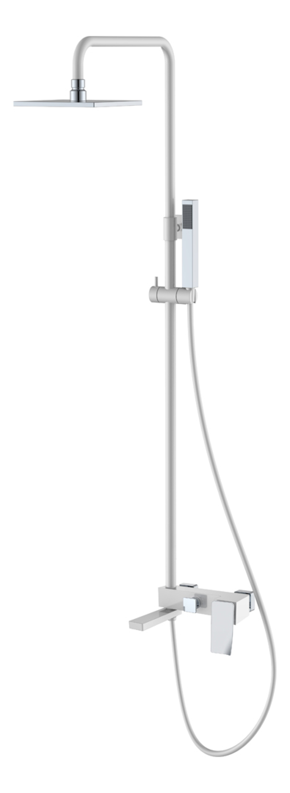 Фото Душевая система Boheme Q (148-WCR.2) белый