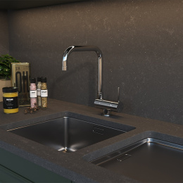 Фото Смеситель для кухни Paini Cox 78CR582KM хром