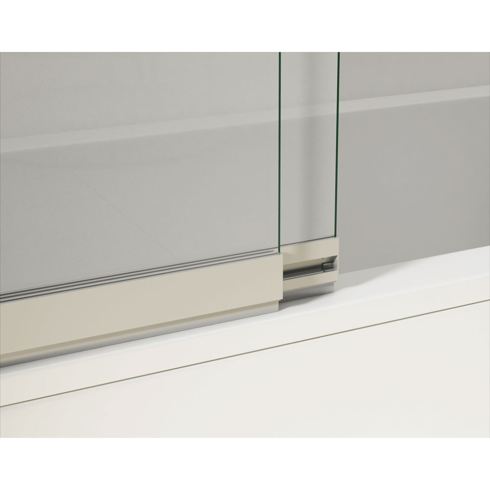 Душевая шторка на ванну Vincea VSB-1E (VSB-1E100CG) хром