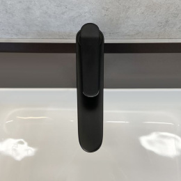 Фото Смеситель для раковины, картридж 35 мм, черный матовый, FC088B-CMT