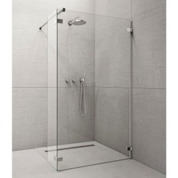 Душевая стенка Radaway Euphoria W3 Walk-in 90 фурнитура Хром стекло прозрачное 383131-01-01