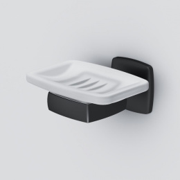 Фото Стеклянная мыльница Am.Pm Gem (A9034222) черный