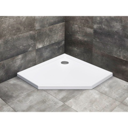 Акриловый поддон для душа Radaway Doros PT 90x90x5 белый SDRPT9090-01