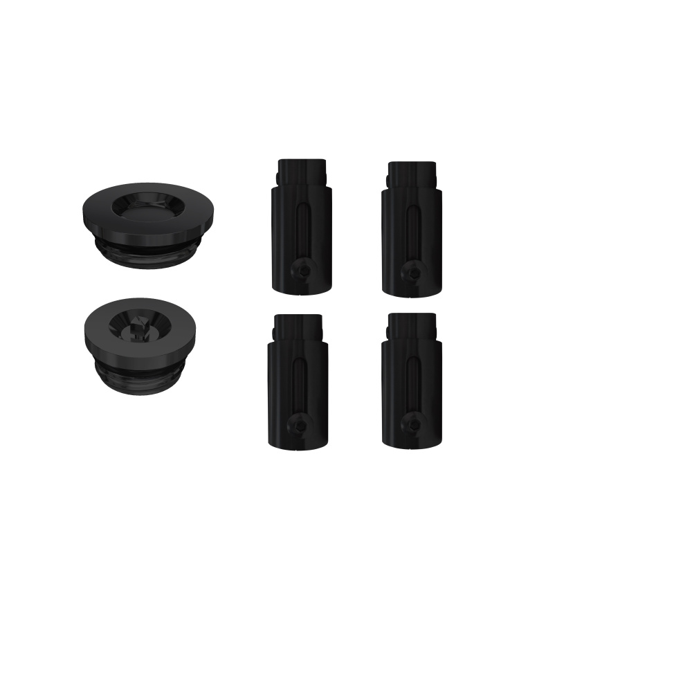 Полотенцесушитель водяной Aquatek Либерти (AQ RR0760BL), цвет черный