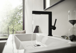 Смеситель для раковины Hansgrohe Finoris (76063670) чёрный матовый