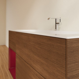 Villeroy Boch Finion F060HBGN Тумба под раковину 1196х498 мм (peony matt/walnut veneer)