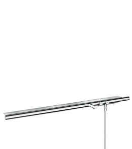 Смеситель для ванны и душа Axor ShowerPipe 45421000, термостатический, 120 см, хром