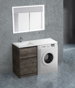 Тумба под раковину BelBagno Kraft KRAFT-LVD-580/1200-2C-PIA-PP, напольная, Pino Pasadena