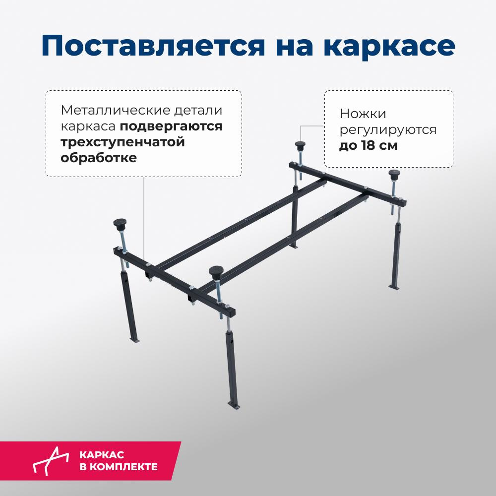 Акриловая ванна 120x70 Aquanet West (00205558) Белый