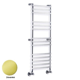 Фото Полотенцесушитель водяной Margaroli Sole 464-14, 4644714GO, золото (gold)