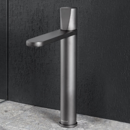 Фото Antonio Lupi Indigo ND303GR Grafite Смеситель для раковины, на 1 отв., излив: 195мм, высота: 28,5см,