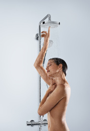 Душевая система Hansgrohe Croma (27254400) хром, белый