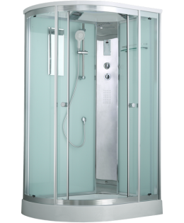 Фото Душевая кабина 120x85x220 Timo (T-8802RF) С гидромассажем, акрил, Поддон низкий