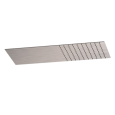 Верхний душ настенный 50x22 см Remer INOX SS350UFX