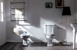 Фото Полотенцесушитель электрический Margaroli Armonia 95125504CRNB 60x83 хром