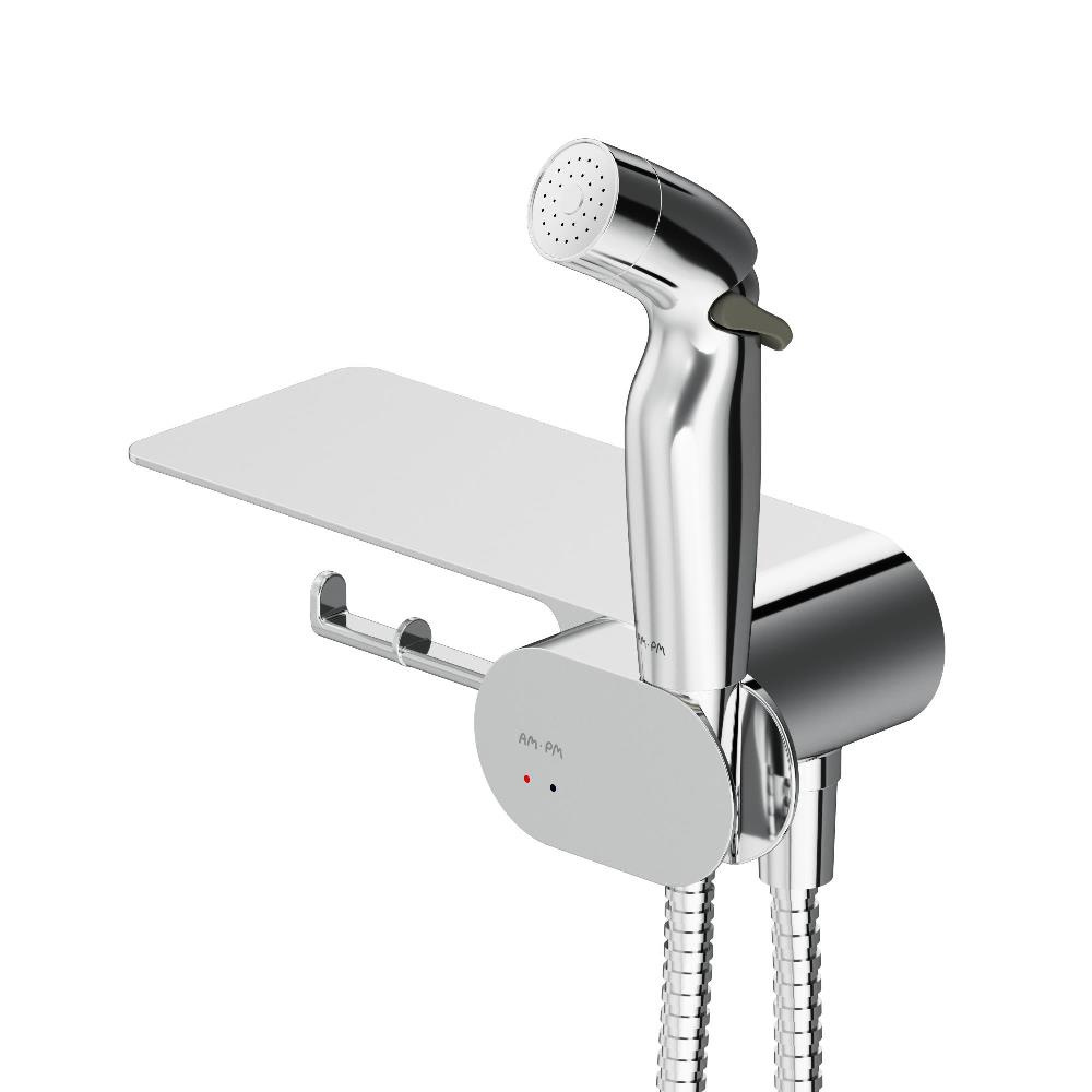 Подвесной унитаз с гигиеническим душем Am.Pm Inspire V2.0 (CK50H0603W) белый