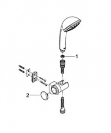 Душевой гарнитур Grohe (28843000) хром