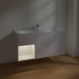 Villeroy Boch Finion F060GJGJ Тумба под раковину 1196х498 мм (light grey matt/light grey matt)
