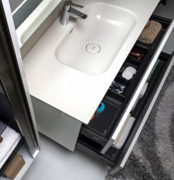 Тумба под раковину Boheme Armadi Art Vallessi 80 837-080-W подвесная White