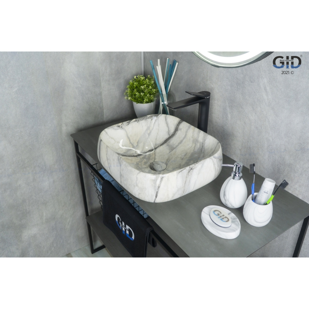 Раковина накладная Gid Mnc189