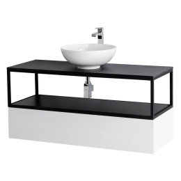 Вставка в дно металлического каркаса под раковину CEZARES CADRO-120-MENS-NERO