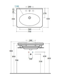 Держатель полотенца Globo Paestum (PAPC28) хром