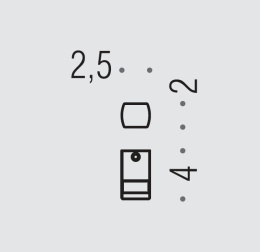 Крючок Colombo LULU LC57.HPS золото