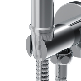 Фото RedBlu by Damixa 777510000 Origin Bit, смеситель монтируемый в стену с гиг. душем