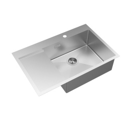 Фото Мойка IDDIS Haze 780*510 сатин, правая (HAZ78SRi77)