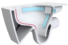 Подвесной унитаз Vitra D-Light (5911B003-108/104-003-009) белый