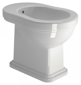 Фото Биде напольное GSI Classic 8762111 белое глянцевое