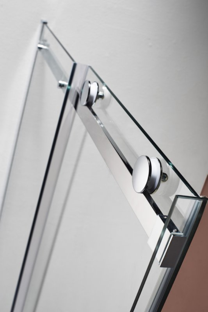 Фото Душевой уголок Cezares Stylus-M STYLUS-M-AH-1-130/90-C-Cr, 130 х 90 см, профиль хром, стёкла прозрач