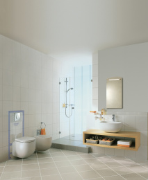 Инсталляция для унитаза подвесного Grohe Rapid SL 38675001 узкая
