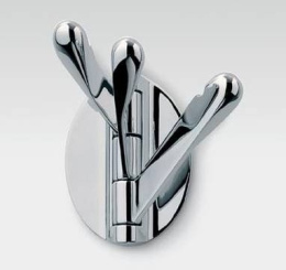 Крючок тройной Colombo Luna СB17TRIO.000, хром