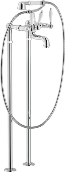 Фото NOBILI Antica AT31001CR_AV00151/10CR Напольный смеситель для ванны (хром)