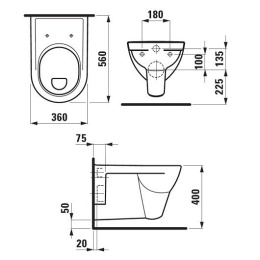 Подвесной унитаз Laufen Pro 8209510000001