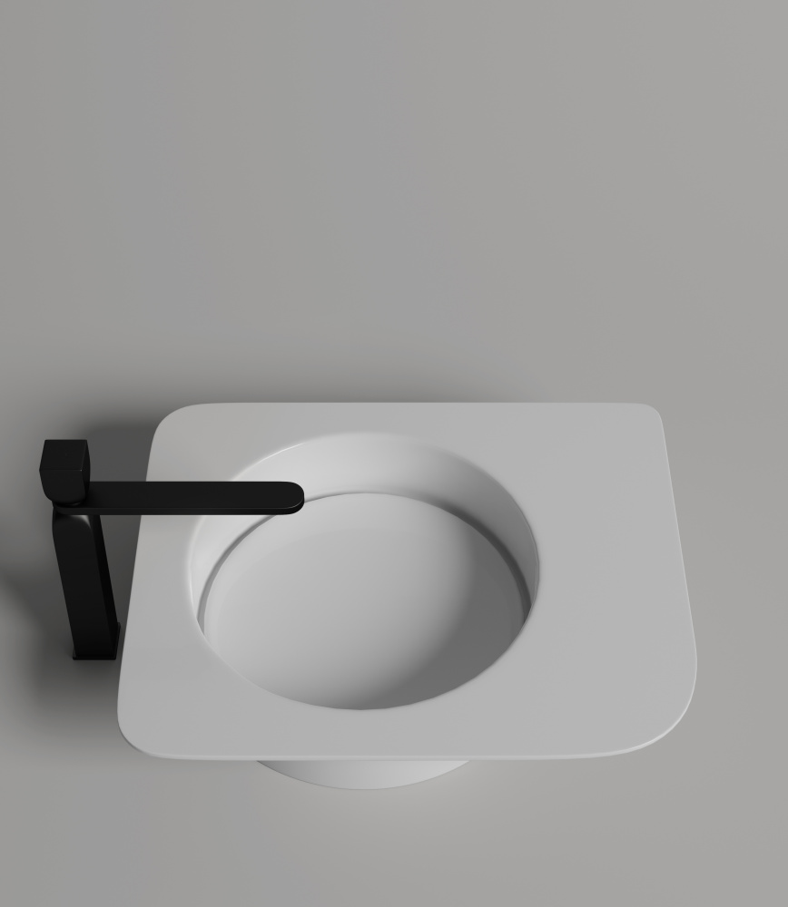 Фото Раковина накладная Salini Ninfea (110521MRH)