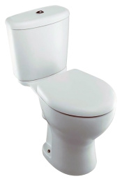 Фото Крышка/сиденье Jacob Delafon Mideo 4392K-00 с металлическим шарнирами (бел)