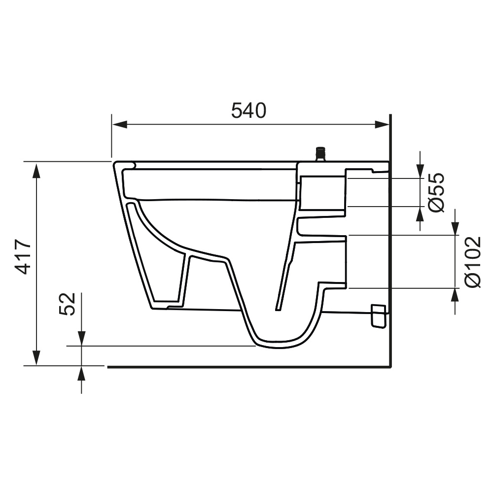 Унитаз-биде TECEneo 9700205 белый