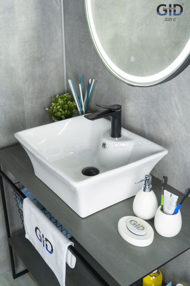 Фото Раковина накладная Gid N9108