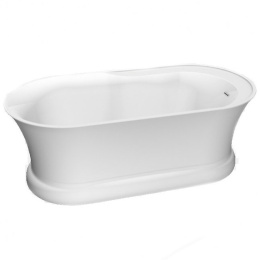 Фото Акриловая ванна 170x80 BelBagno (BB300), округлая