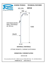 Душевая колонна REMER (329W)